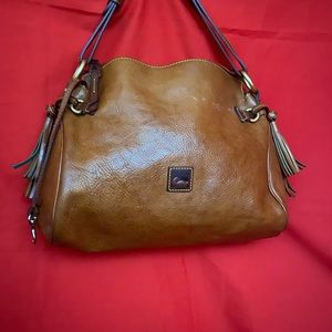 DOONEY & BOURKE FLORENTINE MEDIUM ZIP HOBO PURSE
